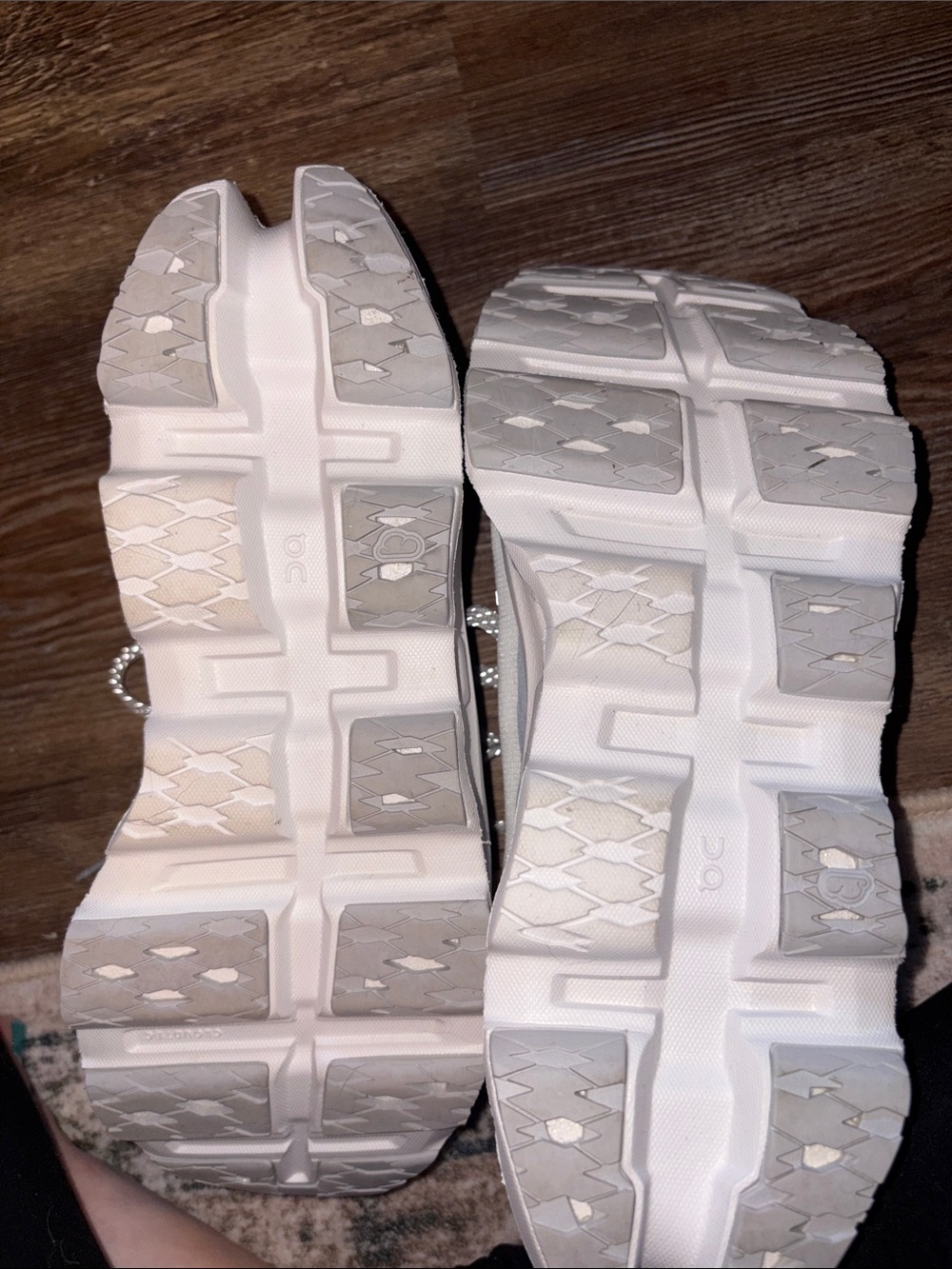 On Running Women’s Cloudmonster 3 White / Frost Sneakers - Picture 3 of 3